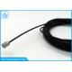 Custom Wire Rope Assembly Black Coating Aircraft Cable Assemblies With Terminals