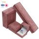 Wholesale Manufacturer Custom Fashion Hand-Made Display Souvenirs Color Gift Jewelry Packaging Velvet Box