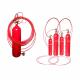 Red Fire Detection Tube System Quick Response  Easy To Install