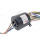 Electrical Through Hole Power Slip Rings 0 - 300rpm For Industrial System