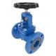 Red Wet Type Fire Hydrant 4 Water Globe Valve 2 Way Pedestal With Control Outlet