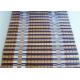 Waterproof Bamboo Roller Window Shades Weaving With Raffia Custom Color