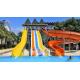 OEM Outdoor Children Water Park Playground Swimming Pool Equipment Fiberglass Slides