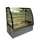 Countertop Glass Cake Display Cabinet Low Noise High Efficiency Demist