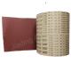 Red 46*50M Jumbo Sandpaper Aluminum Oxide Emery Sanding Belt Emery Abrasive Cloth Rolls