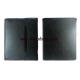 Samsung PU Plastic / Silicone Custom Cell Phone Covers For ipad 2 ipad 3 Standing Type Black