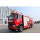 JP32 HOWO Water Tower Truck Fire Trucks Rescue 10kW/T Sinotruk