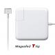 White Apple MacBook Power Adapter , 85W Magsafe Power Adapter Macbook Pro