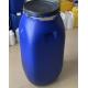 HDPE 60 Litre Plastic Drum Blue Open Top Plastic Barrel Odorless