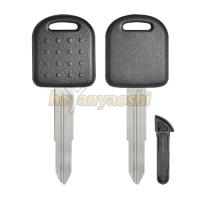 Durable Suzuki Duplicate Car Keys , Sz12 Brass Blade Transponder Key Shell