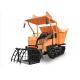 Safe Controls Rubber Track Dump Truck / Small Tracked Dumper Easy Maintenance with dump bed, tracked