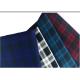 Scotland Tartan Cotton Flannel Cloth Double Side Anti UV Shrink Resistant