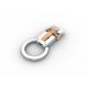 Tagor Jewelry Top Quality Trendy Classic Men's Gift 316L Stainless Steel Key Chains ADK54