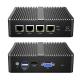 Firewall Industrial Fanless Mini Pc Appliance J4125 4 Gigabit LAN Soft Router Support PFsense