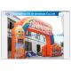 Trade Show Custom Inflatable Arch With High Temperature Heatseal 14m Span