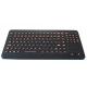 120 key illuminated rubber ruggedized keyboard with sealed touch pad