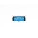 Singlemode Simplex SC Fiber Optic Adapter SC For Telecommunication , Blue