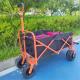 PU Wheel Picnic Multipurpose Outdoor Camping Garden Cart Trolley Foldable
