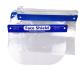 Comfortable Clear Plastic Face Shield PET Material Spatter Proof 32cm*20cm*0.2mm