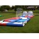 Welded Funny Outdoor Inflatable Toys Inflatable Zorb Ball Race Ramp