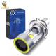 COB Angel Eye 20W LED Headlamp Motorcycles Light H4 LED Headlight