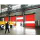 Effective Insulation Pvc Rapid Roller Doors 800N High Level Automation Rolling Shutter