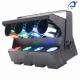 4 Head Quad RGBW Barrel Mirrored Roller Scanner Disco Effect Lights AC 100 - 240V