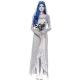 White Long Show Dress Costume Halloween Cosplay Ghost Bridal Party Attire for Women's