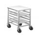 RK Bakeware China Foodservice NSF 15 Tiers Miwi Oven Rack Stainless Steel Baking Tray Trolley