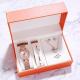 5 piece Women'S Watch Box Sets electroplated 3ATM Waterproof