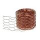 1.2m Width 2 Inches Hexagonal Woven Copper Wire Mesh Commercial Agricultrural Use