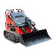16.8KW Mini Wheel Loader Earth Moving Machinery Skid Steer Loaders for in Construction