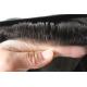 Thin skin base toupee 100% human hair replacement systems stock pieces for men