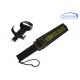 Rechargeable Hand Held Metal Detector With LED / Audio / Vibration Alarm System