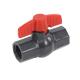 3/4 Butterfly Handle 20mm Plastic Water Valves For Water Supply / Irrigation