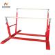 Foldable Uneven Bars and Mat for Children's Gymnastics in the Gym