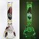 Bong Glass Water Pipe Hookah 9mm 14inch Bongs With Luminous Stickers