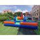 Inflatable pedestal gladiator Joust Arena Backyard Game With Sticks