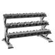 Weight Plate Tree Dumbbell Rack Gym Club Fitness Accessories 9 Pairs Dumbbell Rack