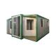 Galvanized Steel Frame Modern Mobile Folding Container House With Bathroom