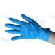 Medical Powder Free Vinyl Gloves , Blue Disposable Vinyl Gloves Wear Resistance