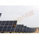 Horizontal 2P Solar Tracker Simple Structure Wind Protection