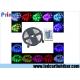 60 Led 3528 SMD LED Strip Lights With 24 Key RF Remote Controller Adapter