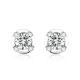 Special Design 18k Lab Grown Diamond Earrings Jewelry  Durable style Round shape diamond Earrings