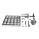Industrial CNC Spare Parts , CNC Precision Components Turning Drilling Machining