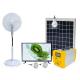 12.8V 24000mAh 50W Portable Solar Power Home Lighting System Energy Kit