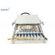 ABS Plastic Material Fiber Optic Patch Panel Max 96 Cores Drawer Type Light Weight
