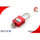 4mm Dia Shackle 40mm Stainless Steel ABS Thin Shackle Safety Lockout Tagout Xenoy Padlock
