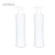 350ml Square HDPE Plastic Shampoo Container Body Lotion Pump Bottle 24/410 Neck