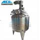 1000litres Sanitary Movable Stainless Steel Mixing Tanks double jacketed mixing tank